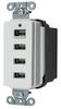 HUBBELL WIRING DEVICES USB4W