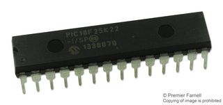 MICROCHIP PIC18F25K22-I/SP.