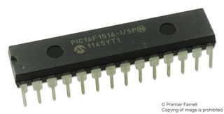 MICROCHIP PIC16F1516-I/SP.