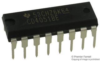 TEXAS INSTRUMENTS CD4051BE