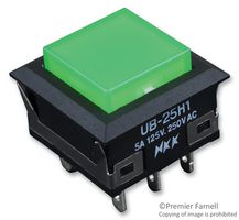 NKK SWITCHES UB25KKW015F-FF