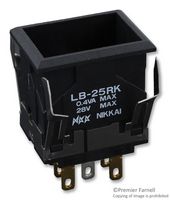 NKK SWITCHES LB25RKG01