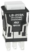NKK SWITCHES LB25SKW01-05-BJ