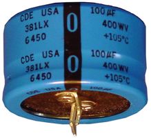 CORNELL DUBILIER 381LX101M400H032