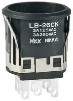 NKK SWITCHES LB26CKW01
