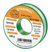 STANNOL HS10 FAIR, 1.0MM, 100G