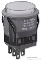 NKK SWITCHES LB15CGW01-12-JB