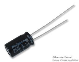 RUBYCON 250PK4.7MEFC6.3X11