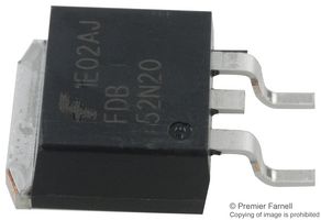 ON SEMICONDUCTOR/FAIRCHILD FDB52N20TM.