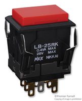 NKK SWITCHES LB25RKG01-12-CJ