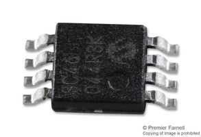 MICROCHIP 93C46B-I/MS