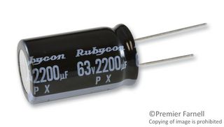 RUBYCON 63PX2200MEFC18X31.5