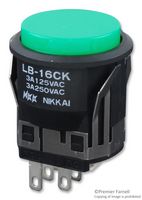 NKK SWITCHES LB16CKW01-12-FJ
