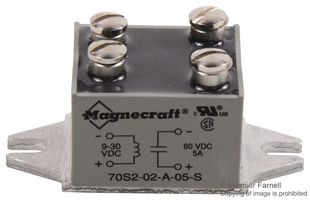 SCHNEIDER ELECTRIC/MAGNECRAFT 70S2-02-A-05-S