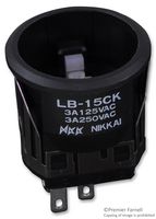 NKK SWITCHES LB15CKW01
