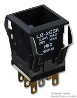 NKK SWITCHES LB25SKG01