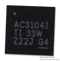 TEXAS INSTRUMENTS TLV320AIC3104IRHBR