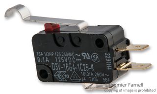 OMRON ELECTRONIC COMPONENTS D3V-16G4-1C25-K