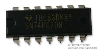 TEXAS INSTRUMENTS SN74HC20N.