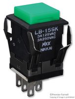 NKK SWITCHES LB15SKW01-12-FJ