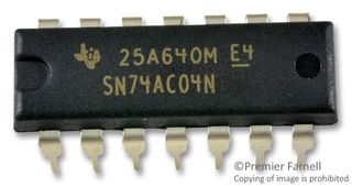 TEXAS INSTRUMENTS SN74AC04N.