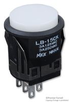 NKK SWITCHES LB15CKW01-05-BJ