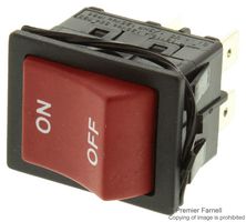 E-SWITCH RBW2ABLKREDIF0