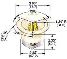 HUBBELL WIRING DEVICES HBL2515