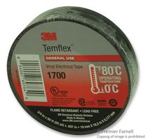 3M 1700 BLACK (3/4"X60FT)