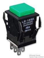 NKK SWITCHES LB16SKW01-12-FJ