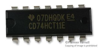 TEXAS INSTRUMENTS CD74HCT11E .