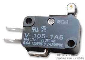 OMRON ELECTRONIC COMPONENTS V-105-1A5