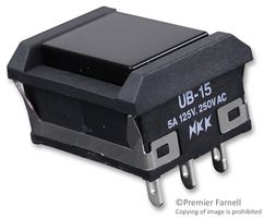 NKK SWITCHES UB15NBKW01N-A