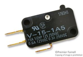 OMRON ELECTRONIC COMPONENTS V-15-1A5