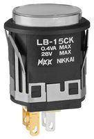 NKK SWITCHES LB15CKG01-5F-JB
