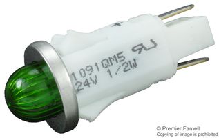 CHICAGO MINIATURE LIGHTING 1091QM5-24V.