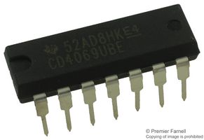 TEXAS INSTRUMENTS CD4069UBE