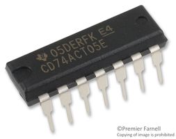 TEXAS INSTRUMENTS CD74ACT05E..